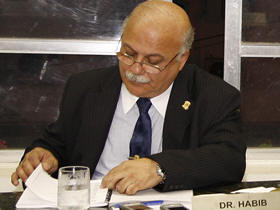 Vereador Dr. Habib Tauk, presidente da comisso - Foto de arquivo