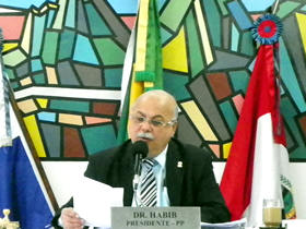 Dr. Habib l justificativa dos advogados do Prefeito Jorge Mario - Foto: AssCom CMT