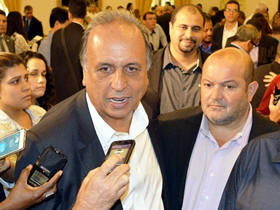 Prefeito Mrcio Cato com o governador Luiz Fernando Pezo - Foto: AssCom PMT