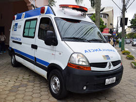 Ambulncia UTI cedida pelo Estado - Foto: PMT