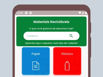 Aplicativo 'Recicla Terê' - Imagem da WEB